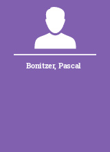 Bonitzer Pascal