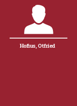 Hofius Otfried