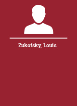 Zukofsky Louis