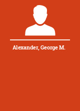 Alexander George M.