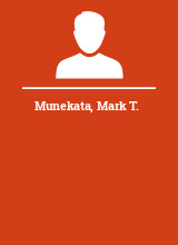 Munekata Mark T.