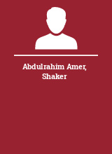 Abdulrahim Amer Shaker