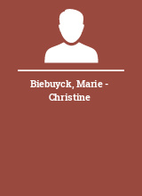 Biebuyck Marie - Christine