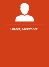 Calder Alexander