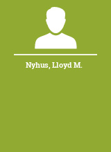 Nyhus Lloyd M.