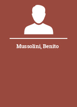 Mussolini Benito