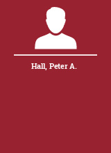 Hall Peter A.