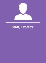 Bahti Timothy