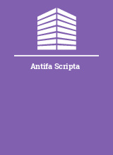 Antifa Scripta